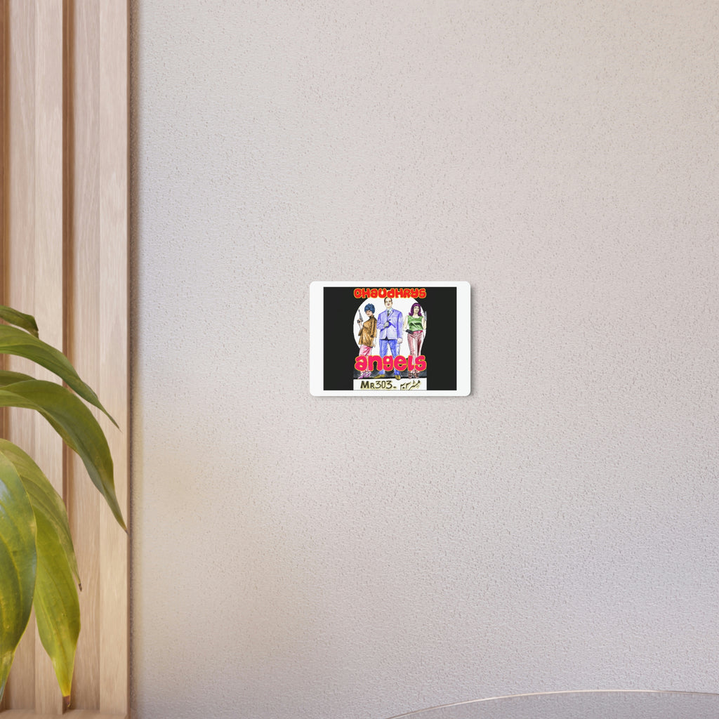 Chaudhry's Angels - Metal Art Sign - www.desimovies.biz