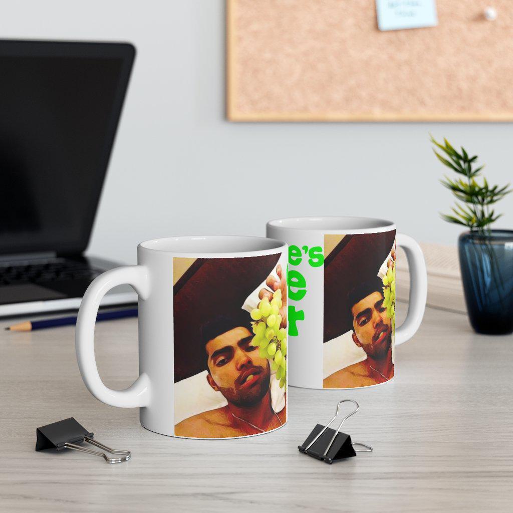 Umar Akmal "Where's The Fat?" - Ceramic Mug 11oz - www.desimovies.biz
