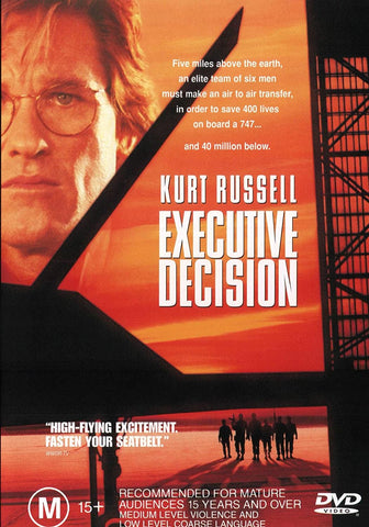 Executive Decision DVD Region 1