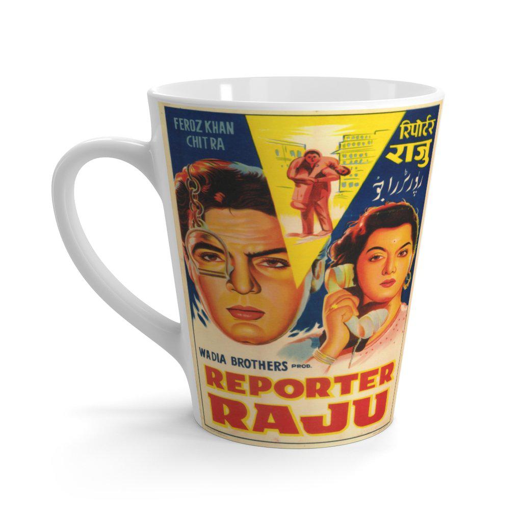 Raju Reporter Latte mug - www.desimovies.biz