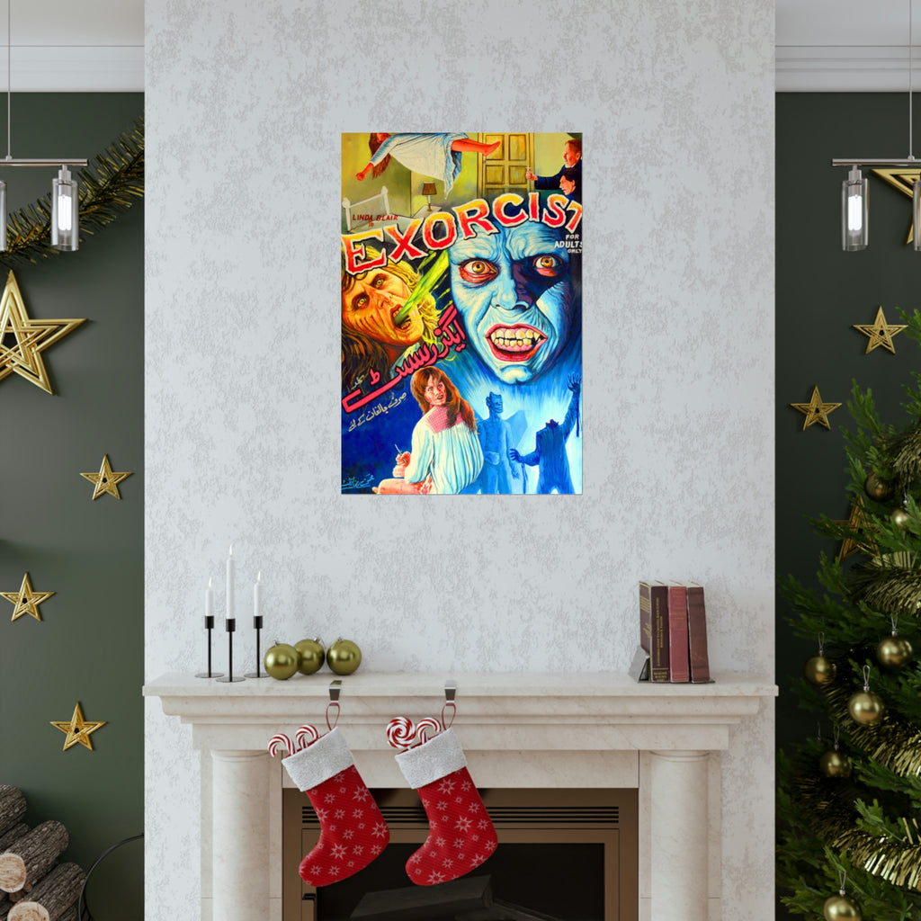 The Exorcist (1973) Hand Painted - Premium Matte Vertical Posters - www.desimovies.biz