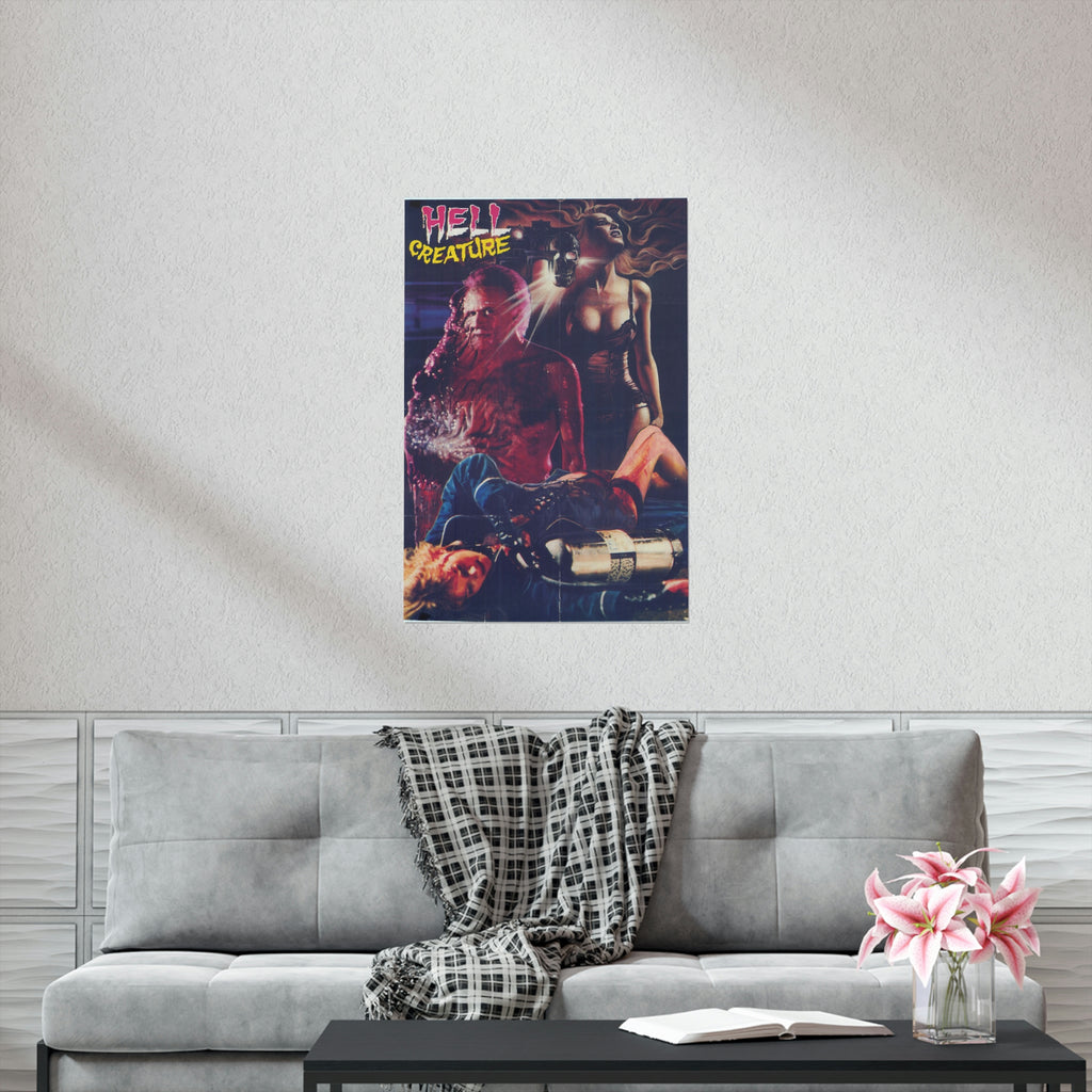 From Beyond AKA Hell Creature Poster - Premium Matte Vertical Posters - www.desimovies.biz