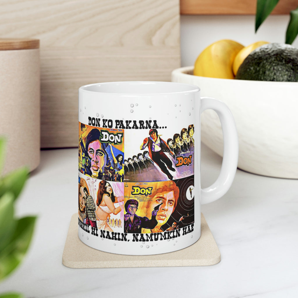 Don - Bollywood - Ceramic Mug 11oz - www.desimovies.biz