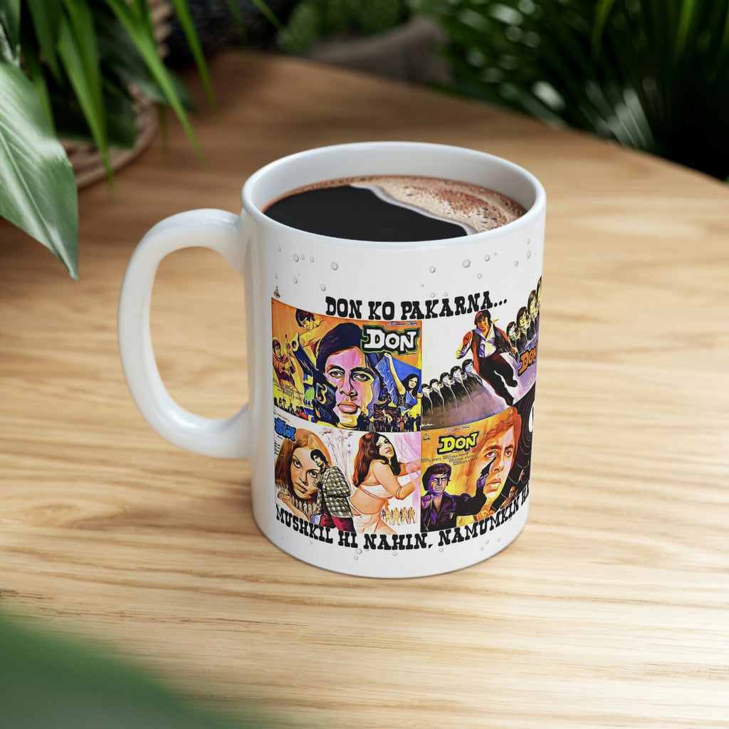Don - Bollywood - Ceramic Mug 11oz - www.desimovies.biz
