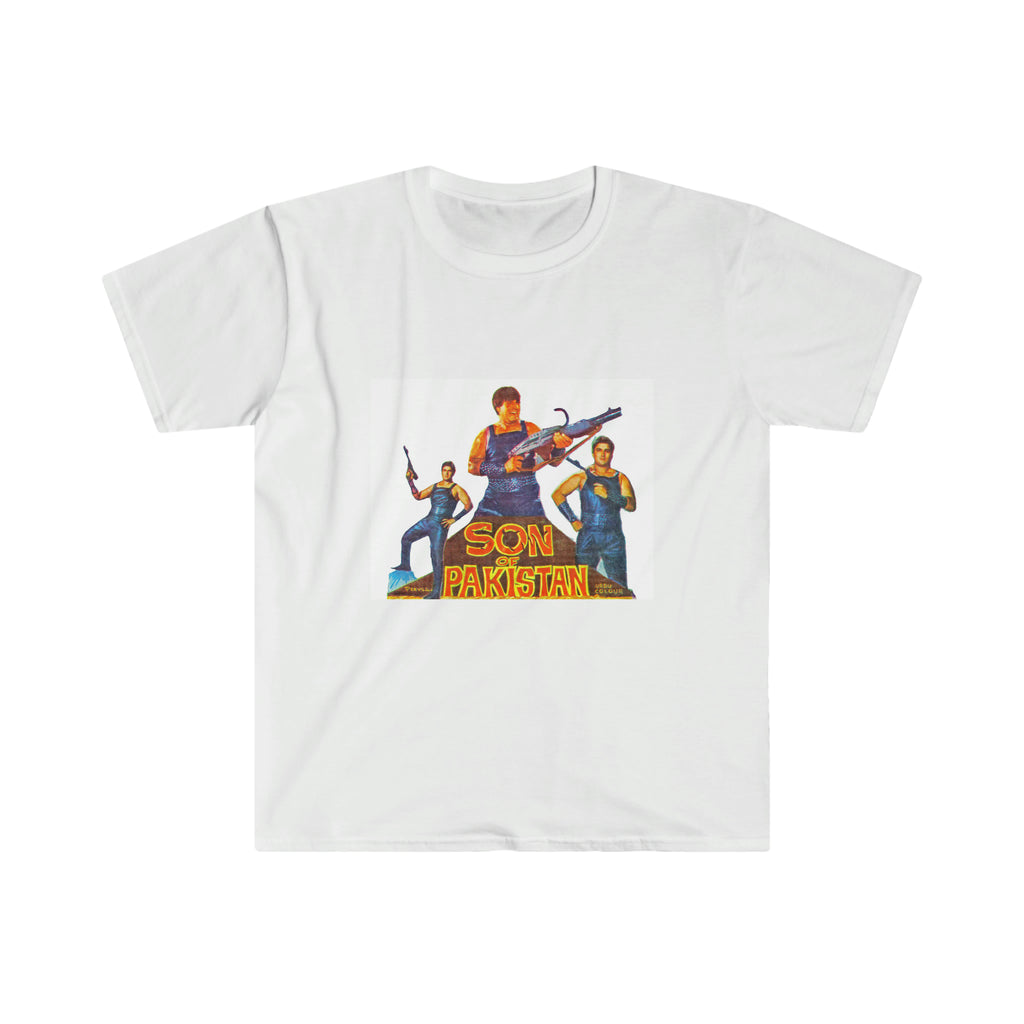 Son of Pakistan - Shershah -Unisex Softstyle T-Shirt - www.desimovies.biz