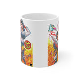 Haseena Atim Bum - Hand Painted - Ceramic Mug 11oz - www.desimovies.biz