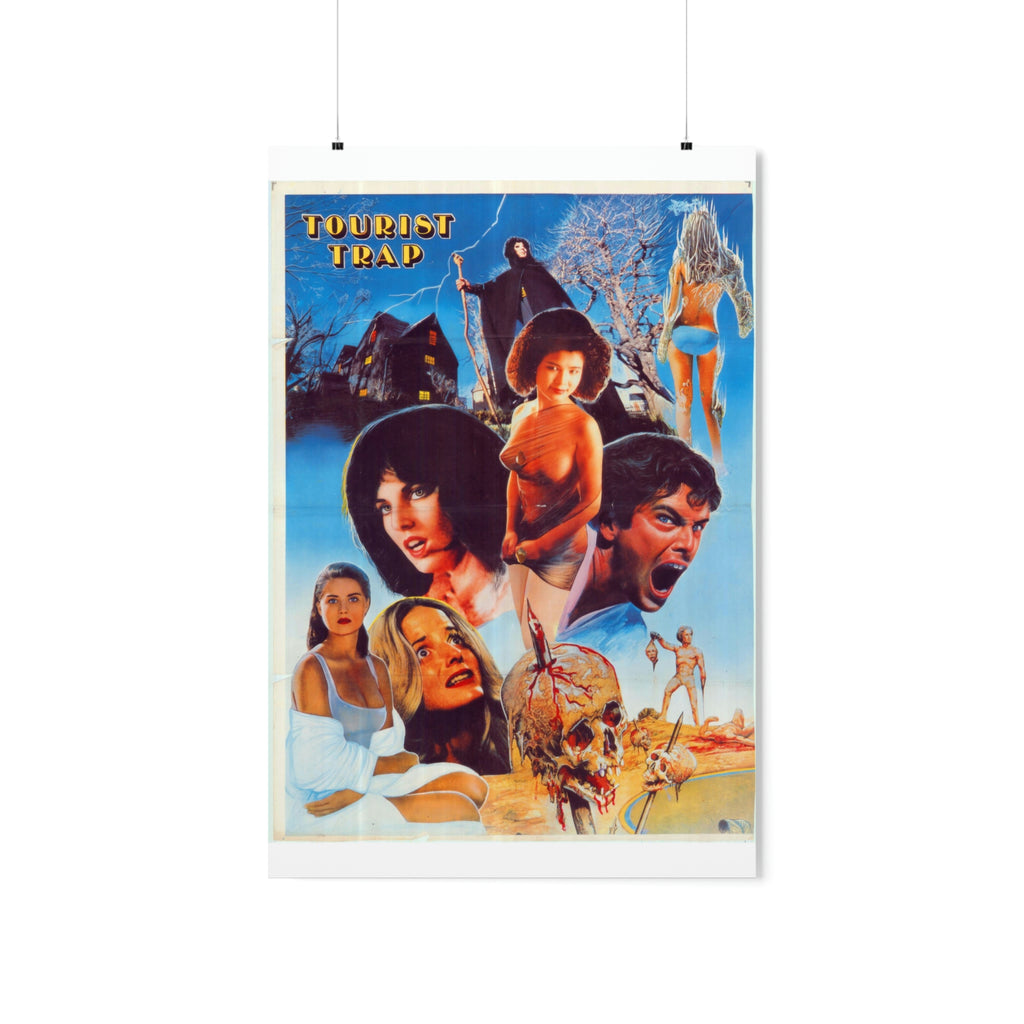 Tourist Trap (1979) Pakistani Premium Matte Vertical Posters - www.desimovies.biz