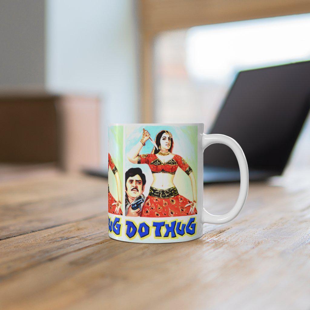 Do Thug - Painted Ceramic Mug 11oz - www.desimovies.biz