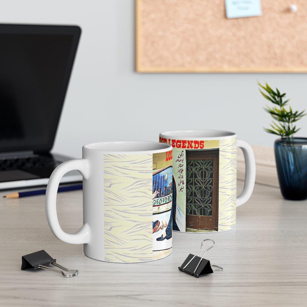 Yusuf Khan Ceramic Mug 11oz - www.desimovies.biz