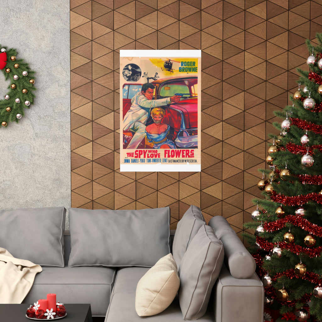 The Spy Who Loved Flowers - Premium Matte Vertical Posters - www.desimovies.biz