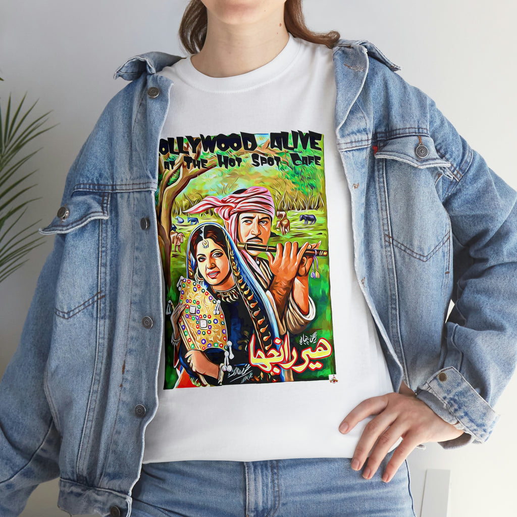 Heer Ranjha T Shirt - Unisex Heavy Cotton Tee - www.desimovies.biz