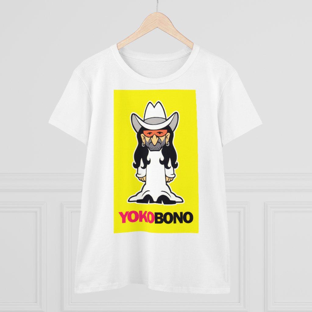 Yoko Bono - Women's Heavy Cotton Tee - www.desimovies.biz