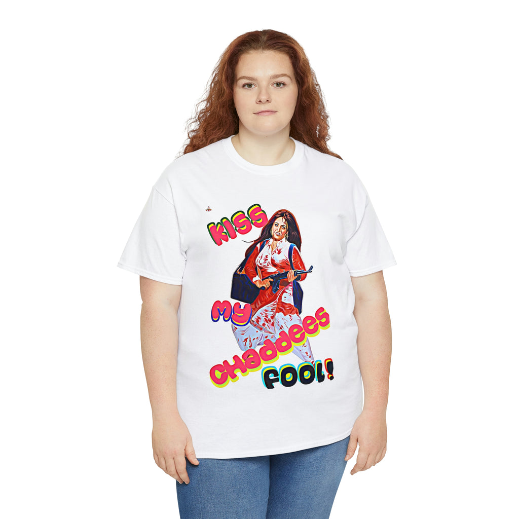 Kiss My Chaddees - Unisex Heavy Cotton Tee - www.desimovies.biz