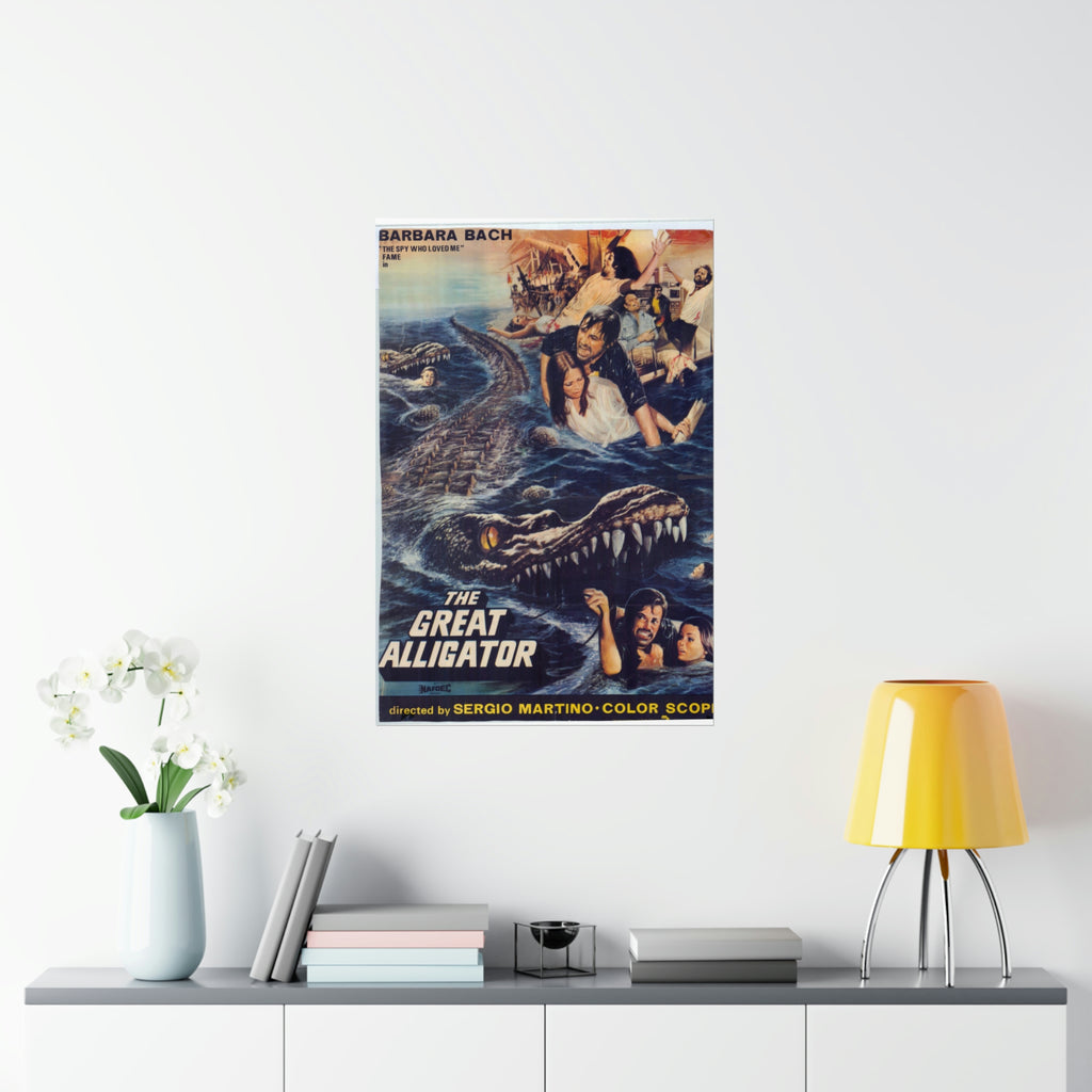 The Great Alligator - Premium Matte Vertical Posters - www.desimovies.biz