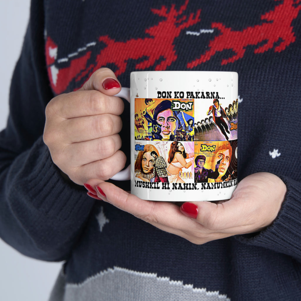 Don - Bollywood - Ceramic Mug 11oz - www.desimovies.biz