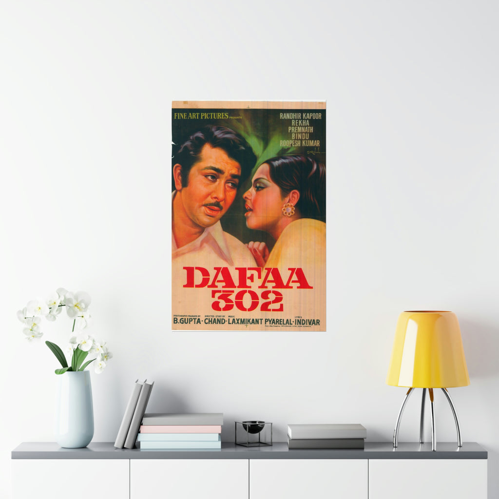 Dafaa 302 (1975) Premium Matte Vertical Posters - www.desimovies.biz