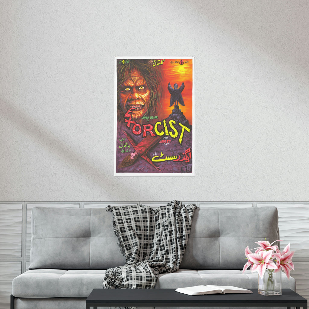 The Exorcist Painted Pakistani - Premium Matte Vertical Posters - www.desimovies.biz