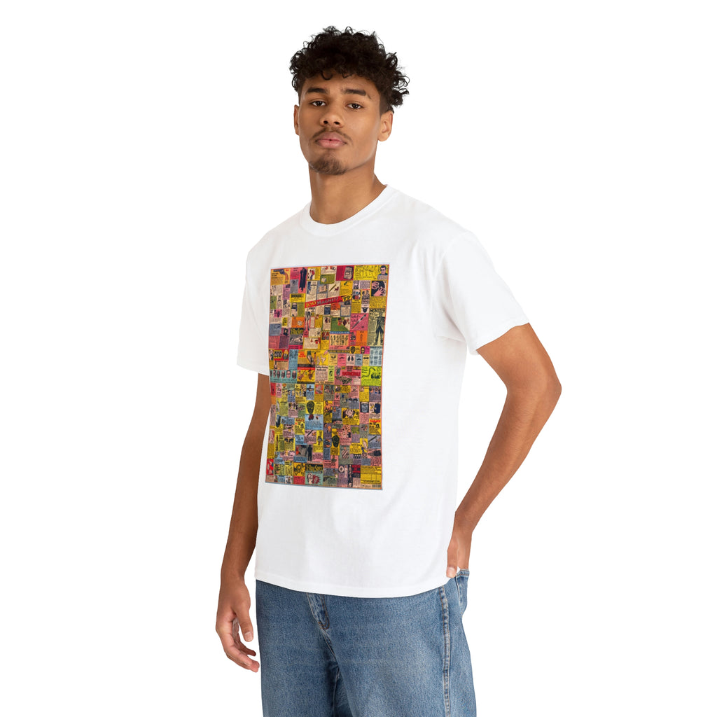Nostagic Comic Book Adverts - Unisex Heavy Cotton Tee - www.desimovies.biz
