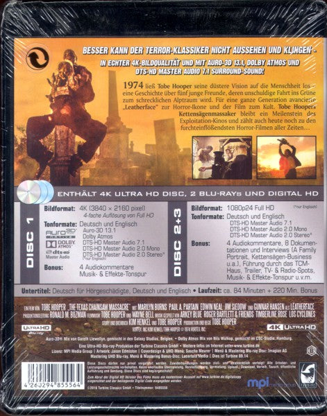 Texas Chainsaw Massacre, The (1974) - 4K UHD Blu-Ray - www.desimovies.biz