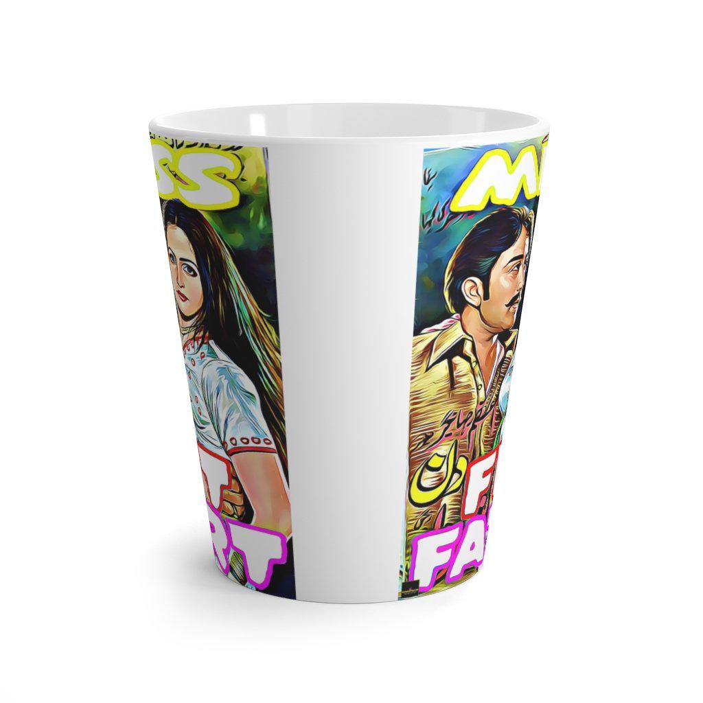 Miss Fit Fart - Lollywood - Latte Mug - www.desimovies.biz