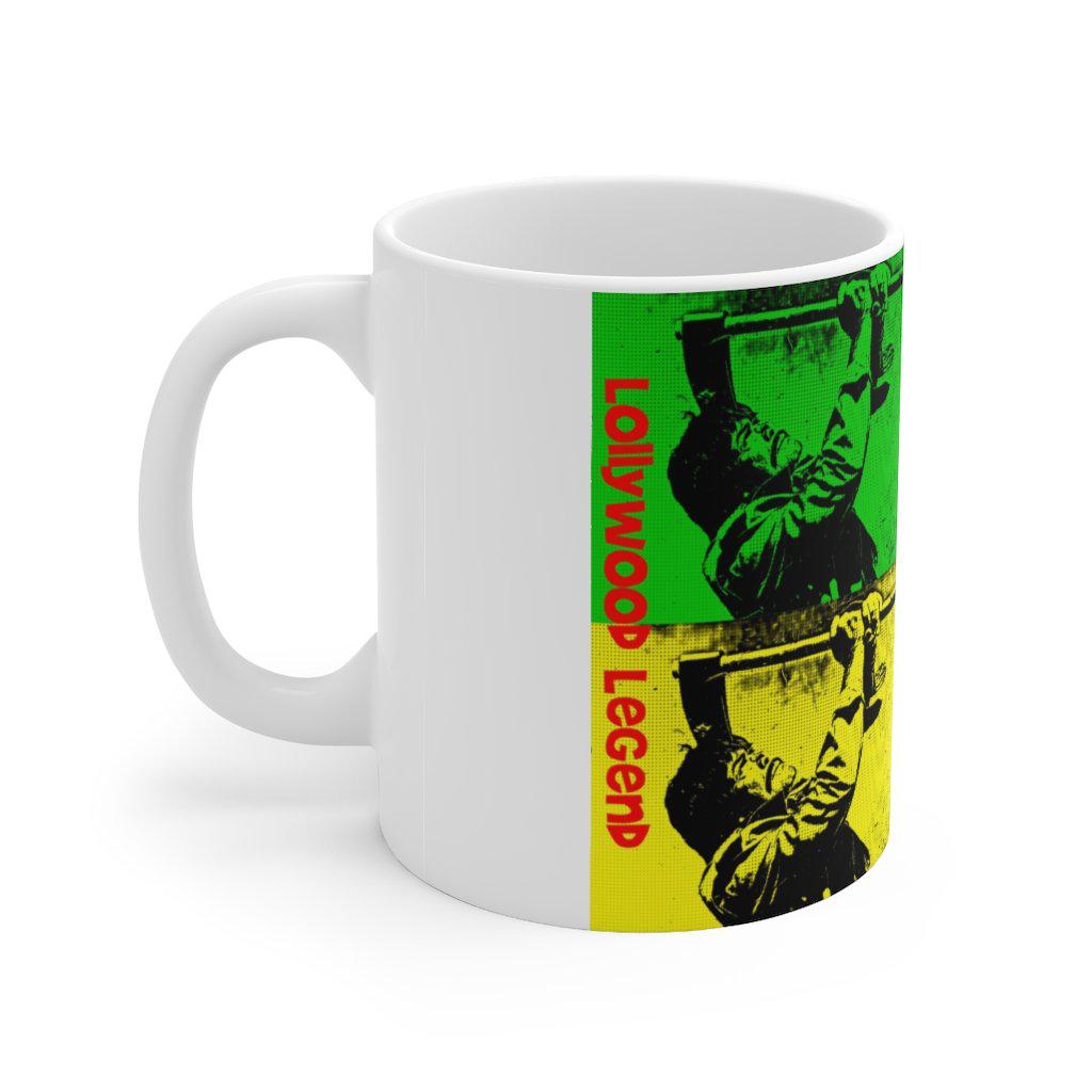 Sultan Rahi - Lollywood Legends - Ceramic Mug 11oz - www.desimovies.biz