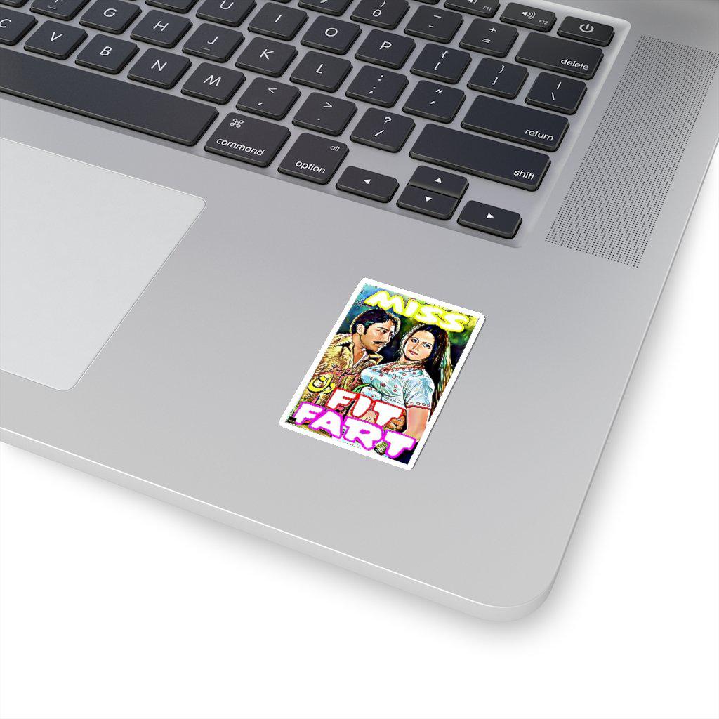 Miss Fit Fart Kiss-Cut Stickers - www.desimovies.biz