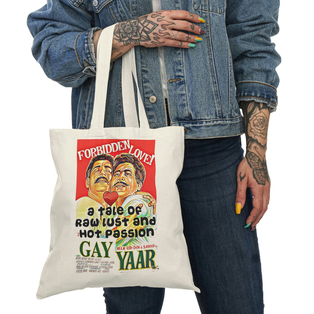 Miss Hippy / Gay Yaar Natural Tote Bag - www.desimovies.biz
