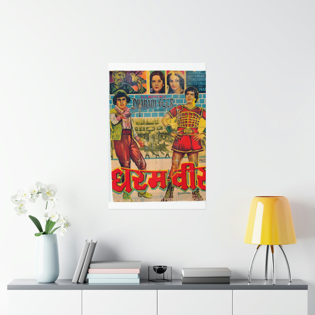 Dharam Veer (1977) Premium Matte Vertical Posters - www.desimovies.biz