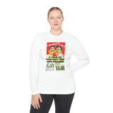 Gay Yaar & Miss Hippy Classic Lollywood - Unisex Lightweight Long Sleeve Tee - www.desimovies.biz
