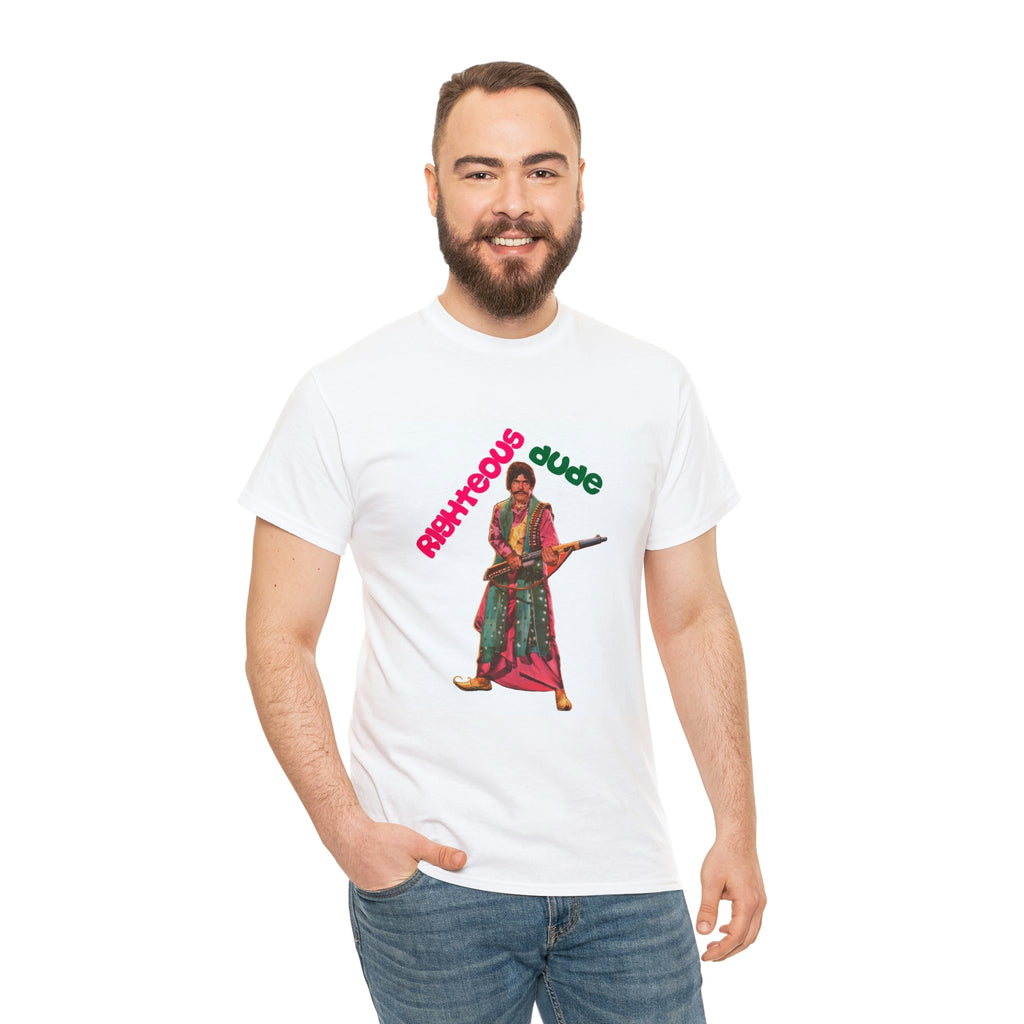 Righteous Dude - Sultan Rahi - Unisex Heavy Cotton Tee - www.desimovies.biz