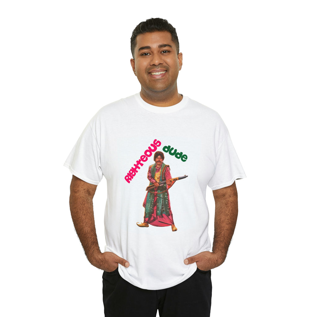 Righteous Dude - Sultan Rahi - Unisex Heavy Cotton Tee - www.desimovies.biz
