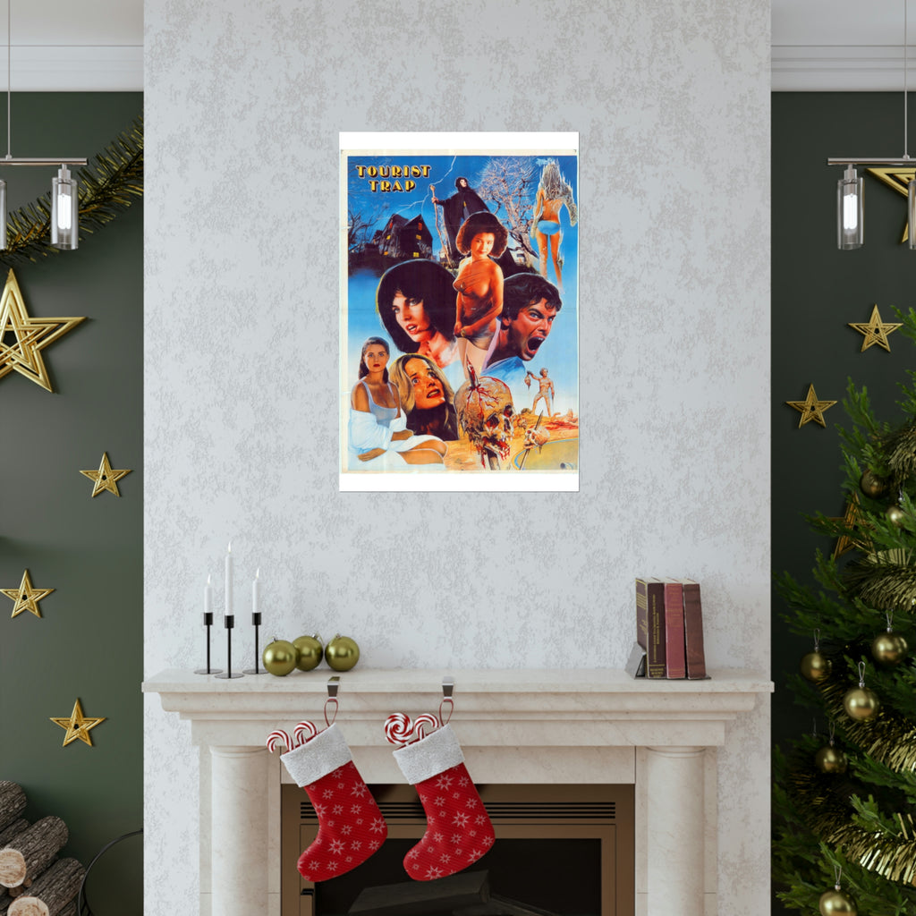 Tourist Trap (1979) Pakistani Premium Matte Vertical Posters - www.desimovies.biz