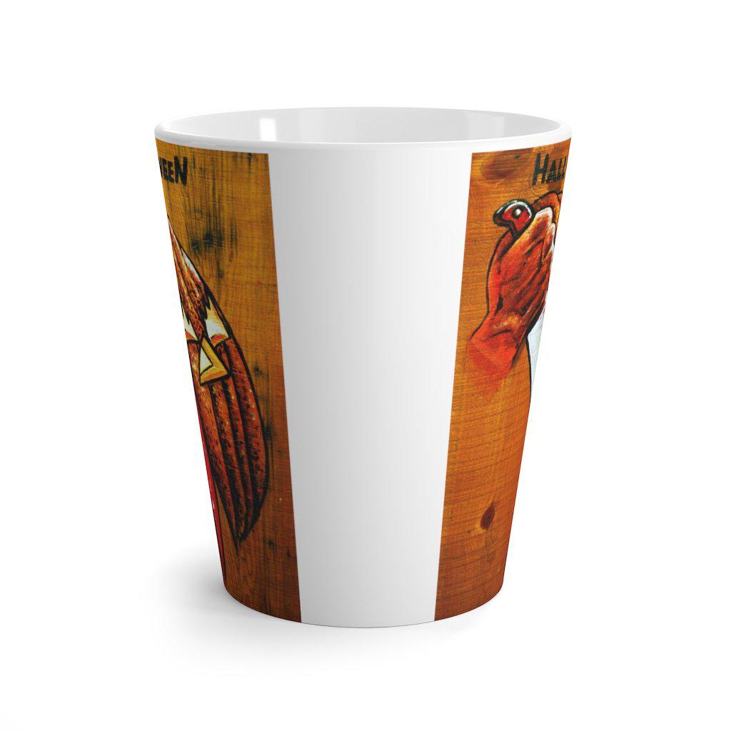 Halloween Painted Latte mug - www.desimovies.biz