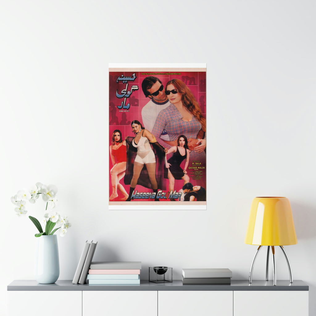 Haseena Goli Mar (2007) Premium Matte Vertical Posters - www.desimovies.biz