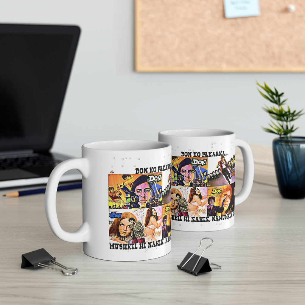 Don - Bollywood - Ceramic Mug 11oz - www.desimovies.biz