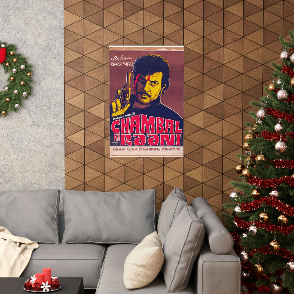 Chambal Ki Raani (1979) Premium Matte Vertical Posters - www.desimovies.biz