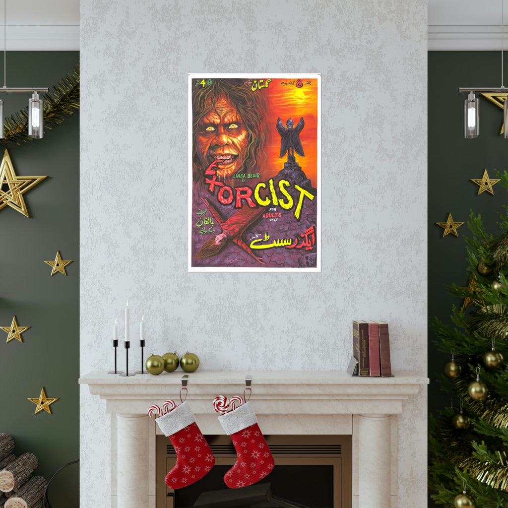 The Exorcist Painted Pakistani - Premium Matte Vertical Posters - www.desimovies.biz
