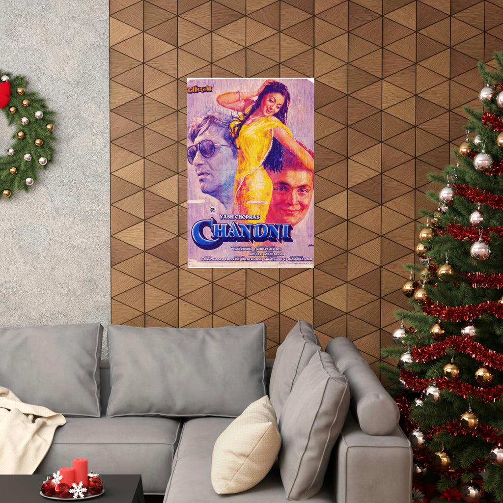 Chandni (1989) Premium Matte Vertical Posters - www.desimovies.biz