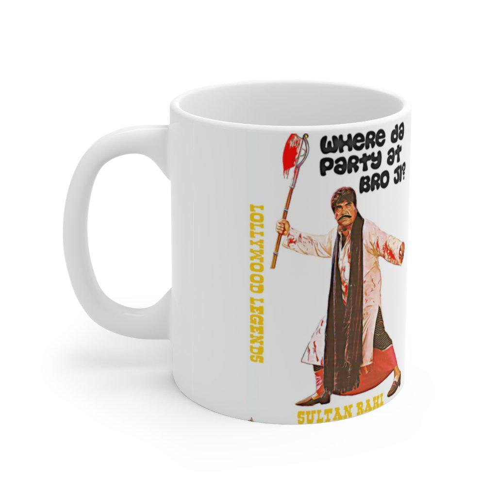 Sultan Rahi - Lollywood Classics - Ceramic Mug 11oz - www.desimovies.biz