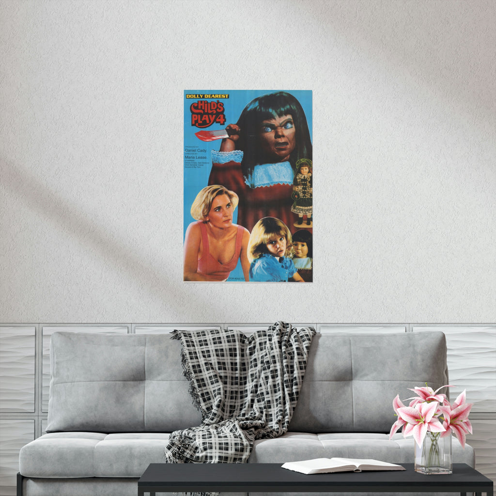 Dolly Dearest Poster - Child's Play 4 - Premium Matte Vertical Posters - www.desimovies.biz