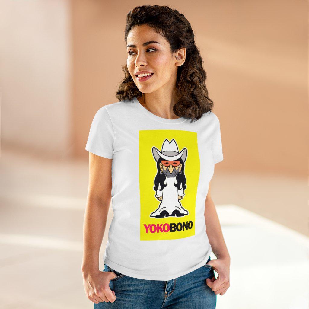 Yoko Bono - Women's Heavy Cotton Tee - www.desimovies.biz