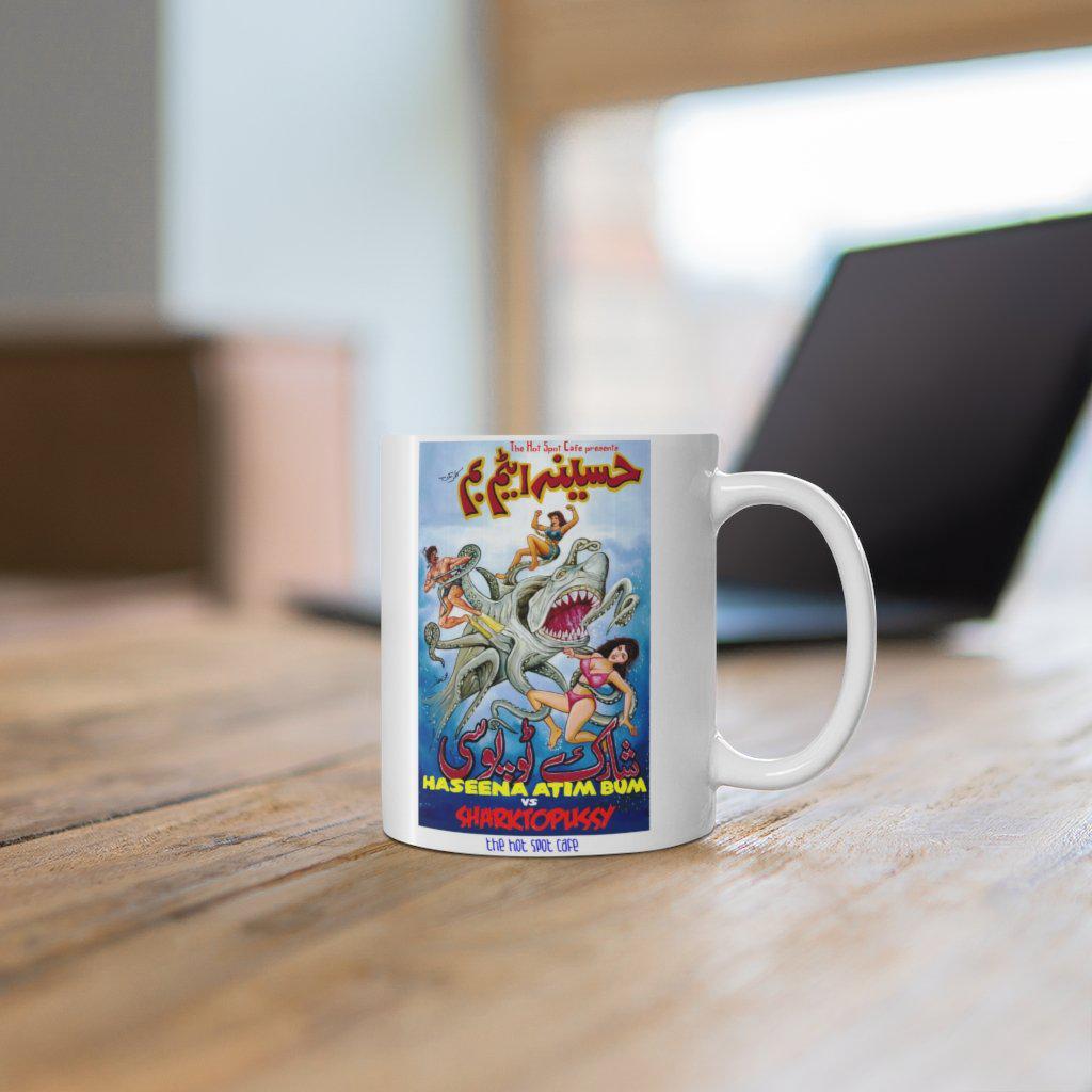 Sharktopussy vs Haseena Mug 11oz - www.desimovies.biz