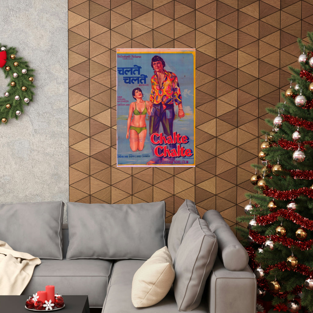 Chalte Chalte (1976) Premium Matte Vertical Posters - www.desimovies.biz