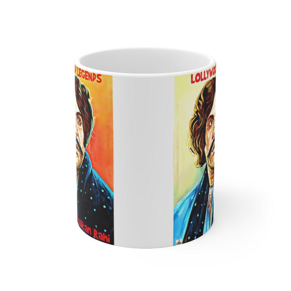 Sultan Rahi - Painted Ceramic Mug 11oz - www.desimovies.biz