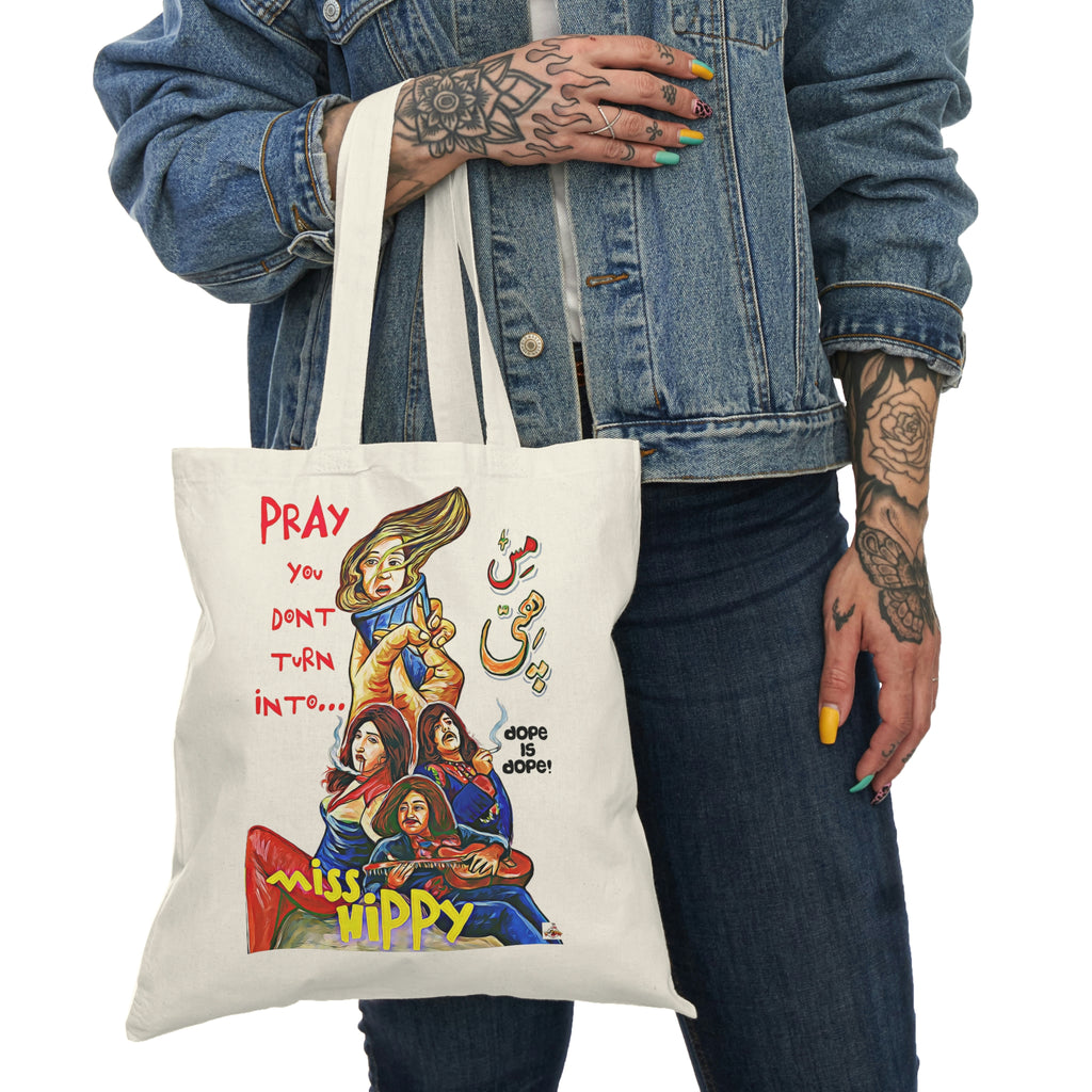 Miss Hippy / Gay Yaar Natural Tote Bag - www.desimovies.biz