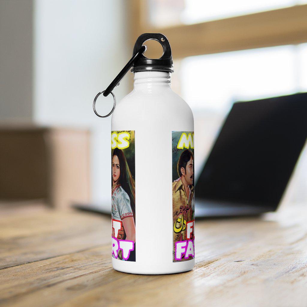 Miss Fit Fart - Stainless Steel Water Bottle - www.desimovies.biz