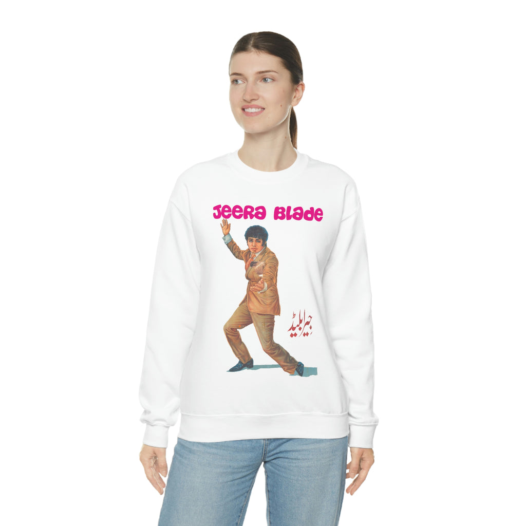 Jeera Blade - Unisex Heavy Blend™ Crewneck Sweatshirt - www.desimovies.biz