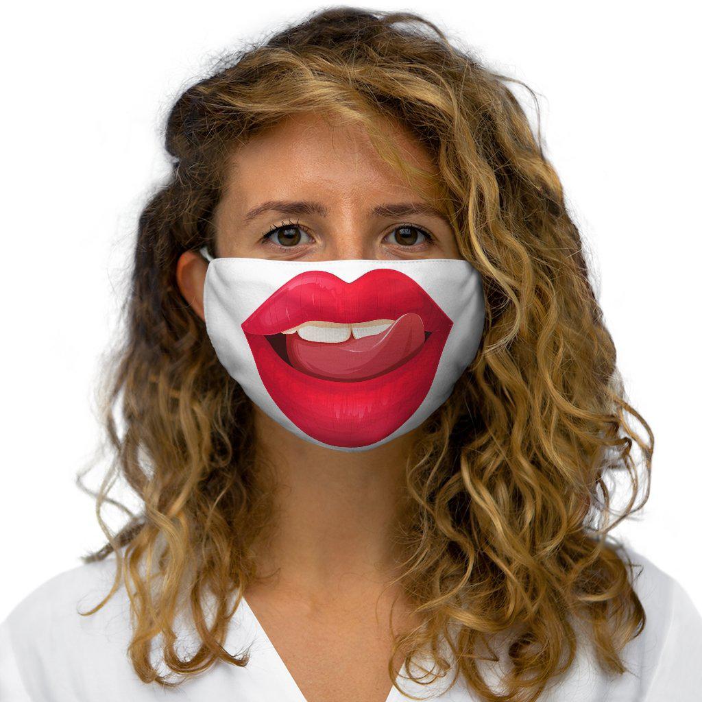 Hot Lips - Snug-Fit Polyester Face Mask - www.desimovies.biz