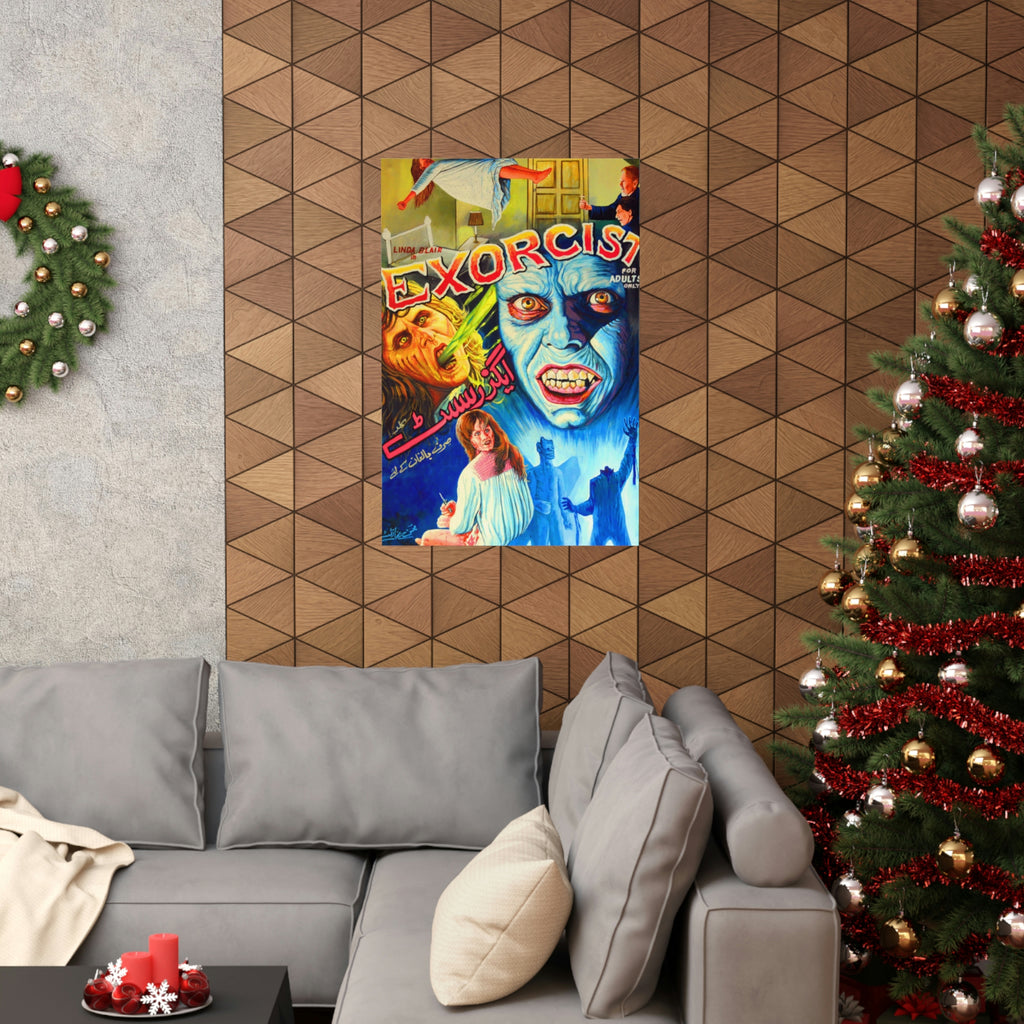 The Exorcist (1973) Hand Painted - Premium Matte Vertical Posters - www.desimovies.biz