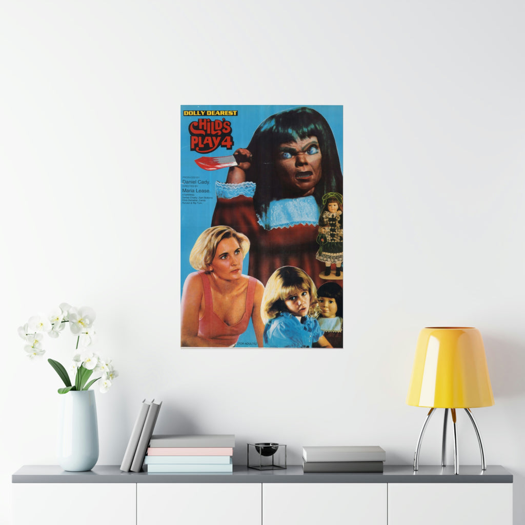 Dolly Dearest Poster - Child's Play 4 - Premium Matte Vertical Posters - www.desimovies.biz